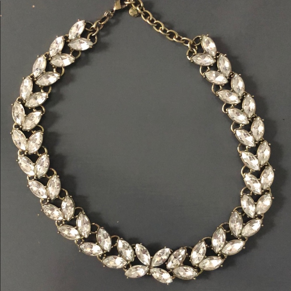 Bauble bar cleared jeweled necklace